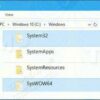 Sự khác nhau giữa System32 và SysWOW64 trên Windows