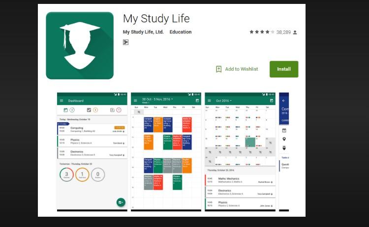 My Study Life - phần mềm học tập miễn phí